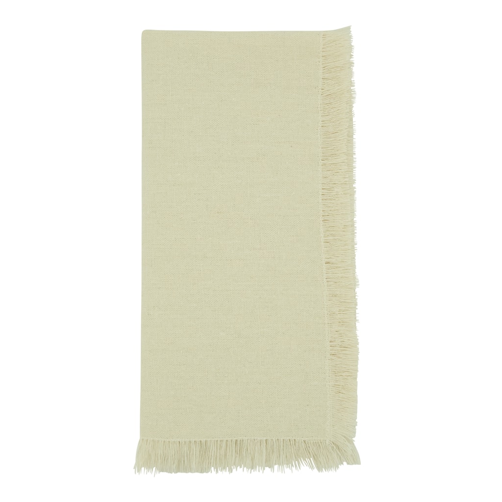 Fringe Design Table Napkins (Set of 4)