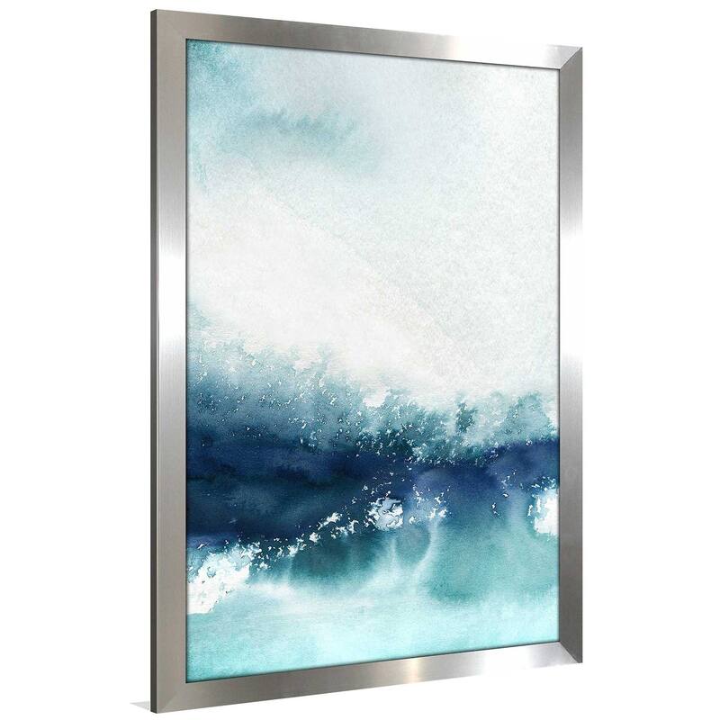 "Wispy Waves I (Vertical)" by Carol Robinson Print on Acrylic