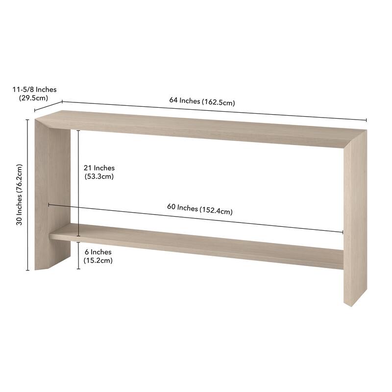 Osman 64" Wide Rectangular Console Table