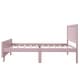 preview thumbnail 6 of 11, Twin Wood Platform Bed with Headboard and Integrated Slats for Mattress Support