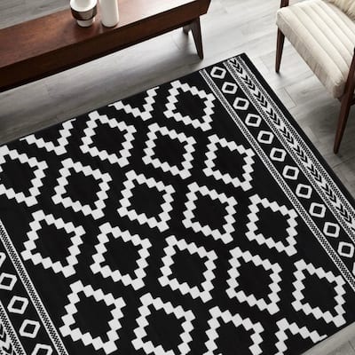 Cool Review About Black And White Southwestern Rug