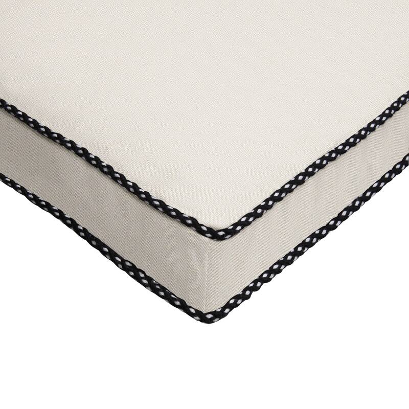 Sorra Home Sunbrella Indoor/Outdoor Braided Cord Cushion
