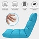 preview thumbnail 46 of 67, Costway Adjustable 14-Position Floor Chair Folding Lazy Gaming Sofa