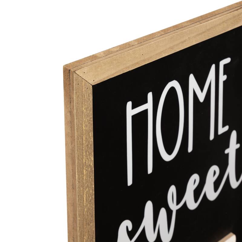 40 Inch "Home Sweet Home" Wooden Framed Outdoor Porch Board Sign Decor