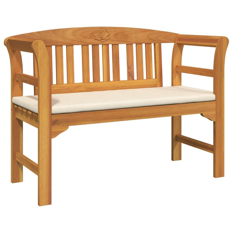 vidaXL Rose Bench Natural in Solid Acacia Wood