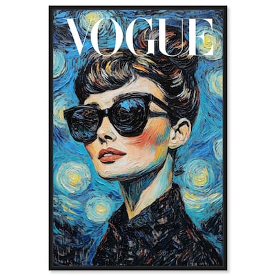 Starry Night Icon Canvas by Art Remedy