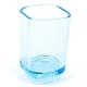 preview thumbnail 5 of 3, Nameeks 1098 Gedy Free Standing Tooth Brush Holder Transparent Sky Blue