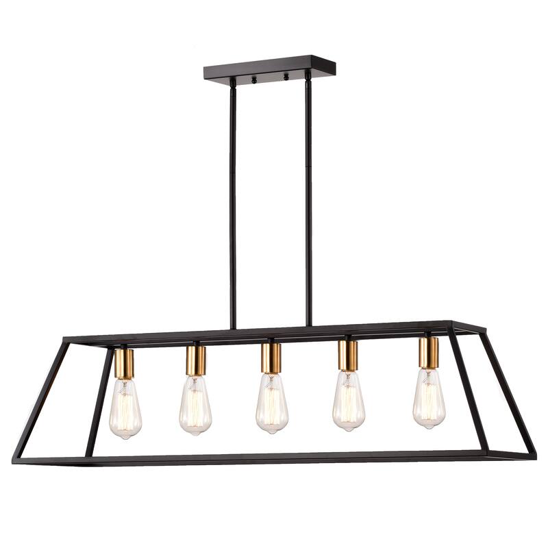 5-light Linear Island Fixture