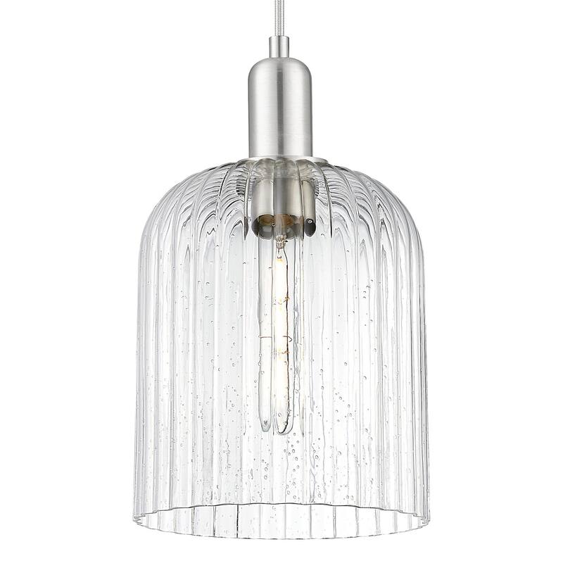 Innovations Lighting 716-1P-G559-8SDY Bridal Veil 8" Wide Cord Hung - Brushed Satin Nickel