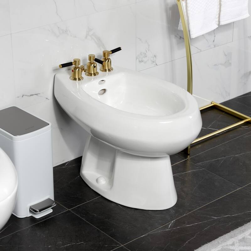 Legacy Three-Handle Deck Mount Bidet Faucet