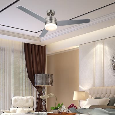 CO-Z 52-inch 3-blade Reversible Ceiling Fan with LED Light Kit and Remote Control