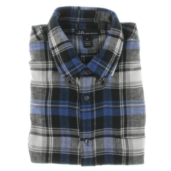 Shop John Ashford Mens Meridian Button Down Shirt Flannel Plaid