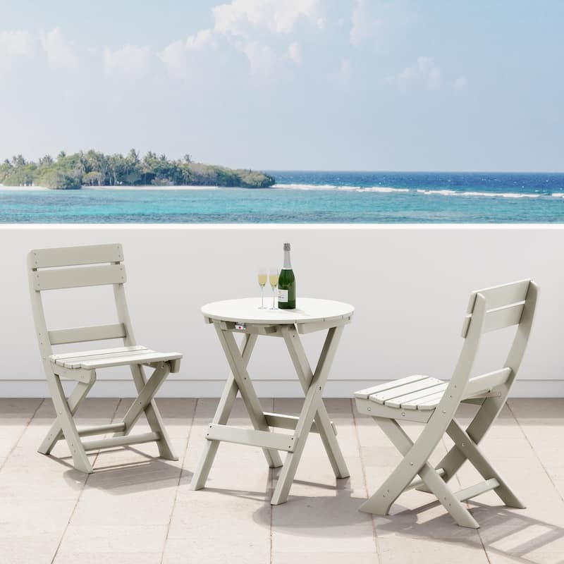 Laguna 3-Piece Folding Dining Set