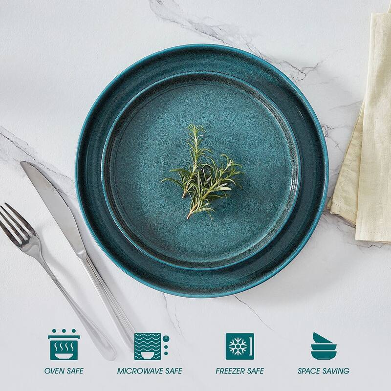 vancasso PLAYB Stoneware Kiln Change Glaze Dinnerware Set
