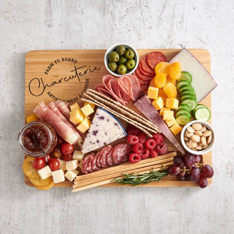Maison du Fromage Charcuterie Cheese Board, 18 x 15 x 0.6-Inches