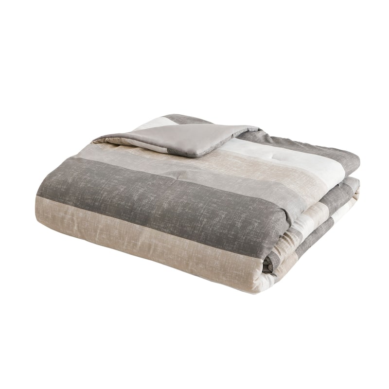 Madison Park Essentials Deacon Comforter Set with Bed Sheets