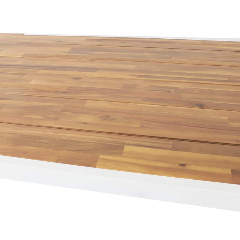 Gaylor Outdoor Acacia Wood Dining Table by Christopher Knight Home