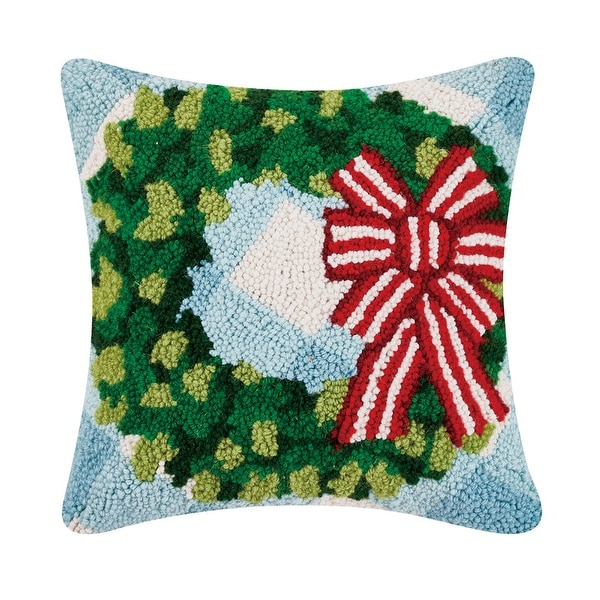 Hooked pillow covers store