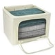 preview thumbnail 34 of 36, Storage Bins, Foldable Stackable Container Organizer Set with Large Window & Carry Handles