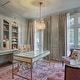 preview thumbnail 83 of 95, Retro French 4/5-Light Antique Brass Globe Crystal Chandelier for Living/Dining Room