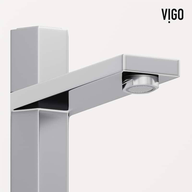 Vigo VG03035 Nova 1.2 GPM 11" H Single Handle Single Hole Vessel