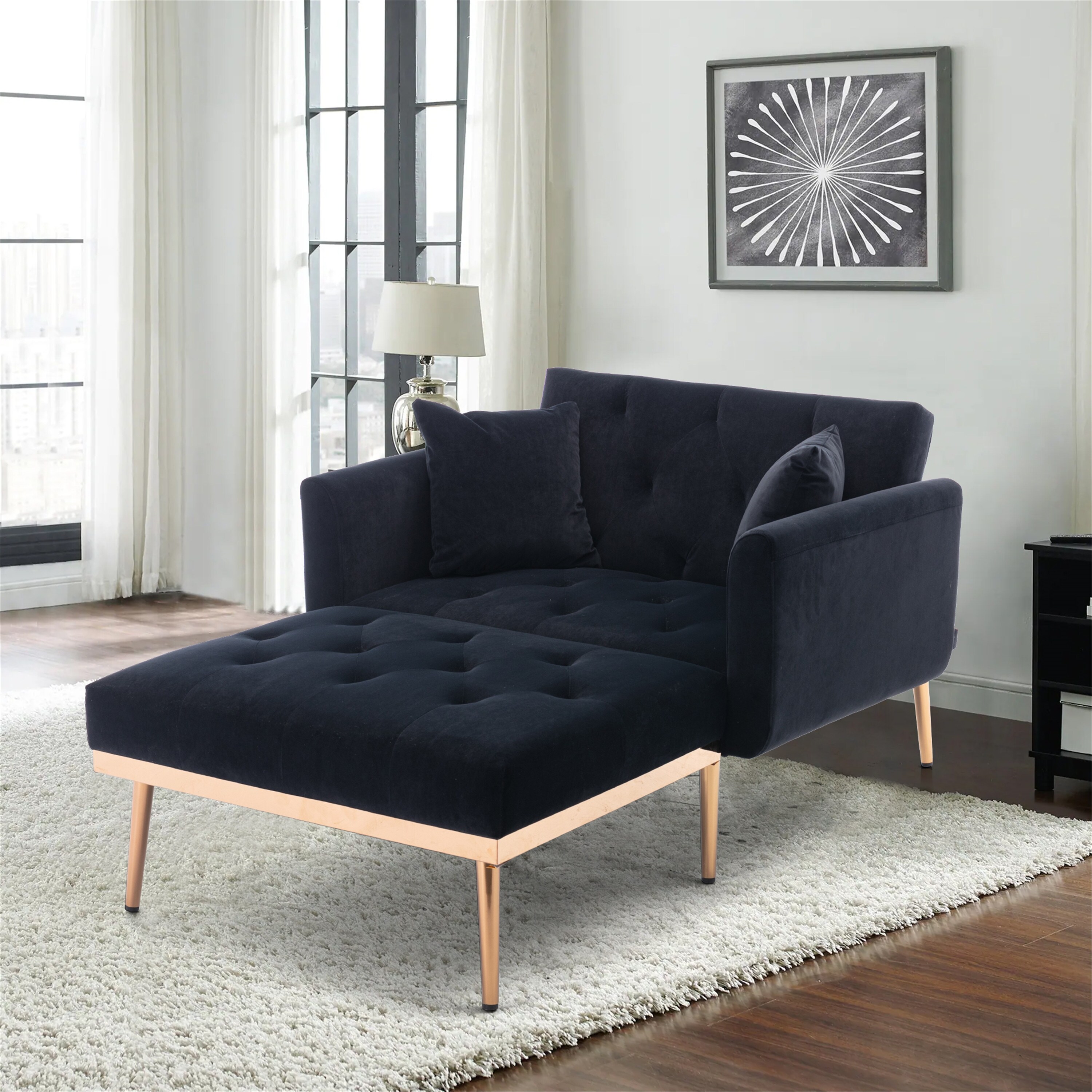 Chaise sales lounge plush