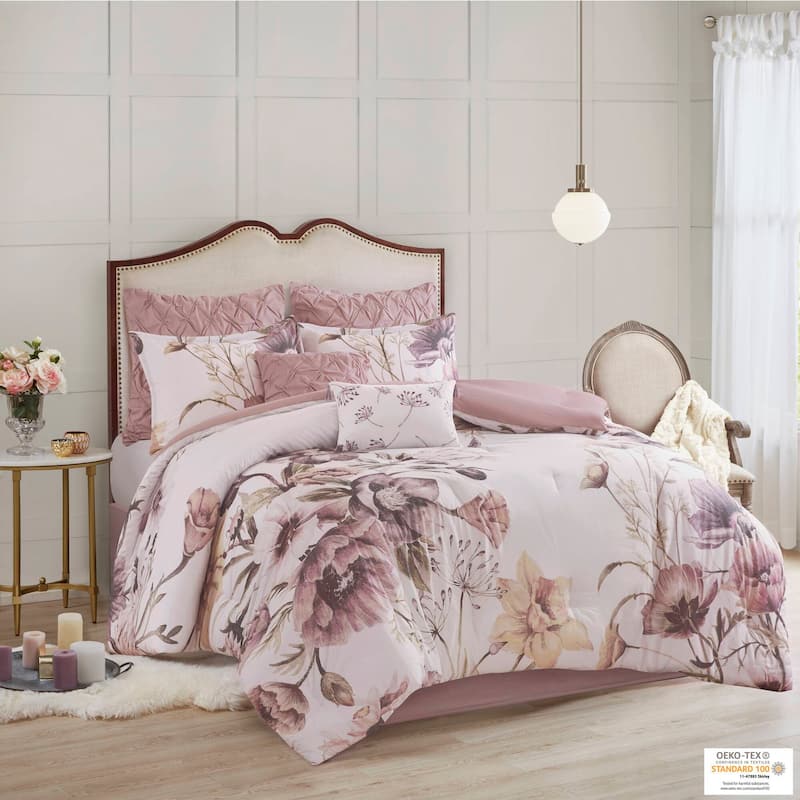 Madison Park Gisele 8 Piece Cotton Comforter Set