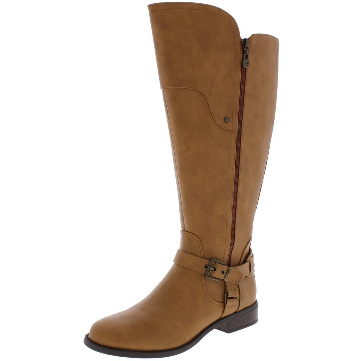 Guess riding boots wide calf clearance