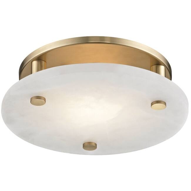 Hudson Valley Lighting Croton Single Light 12" Wide Integrated LED - Aged Brass