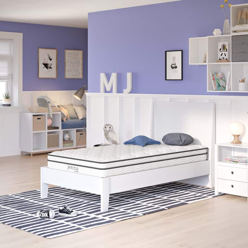 Jenna 6" Innerspring and Foam Mattress - N/A