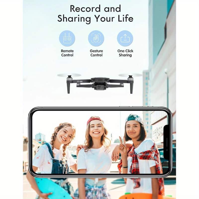 EROMMY Pro-Stabilization 4K Drone - Ultra HD Aerial Shots | 40min Flight | 1000m Live View | Auto Return | Foldable Design.