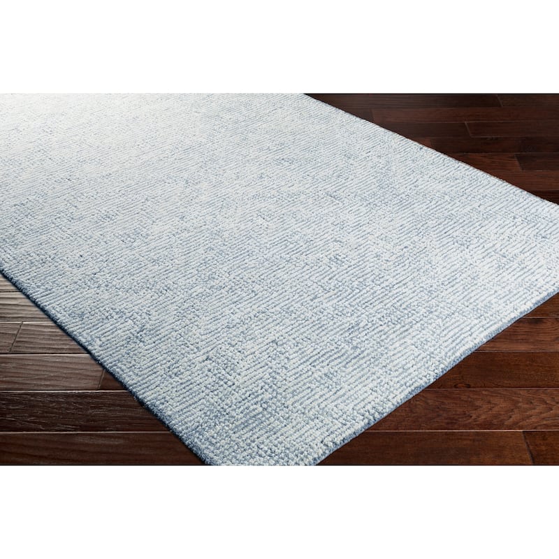 Farina Modern Wool/Viscose Handmade Area Rug