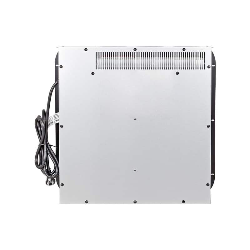 18/23/33 Inch Electric Fireplace Insert Ultra Thin Heater with Set Realistic Flame Touch Remote Control Overheating Protection