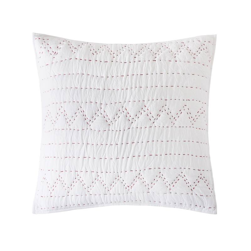 Breck Euro Sham - Euro Square - White