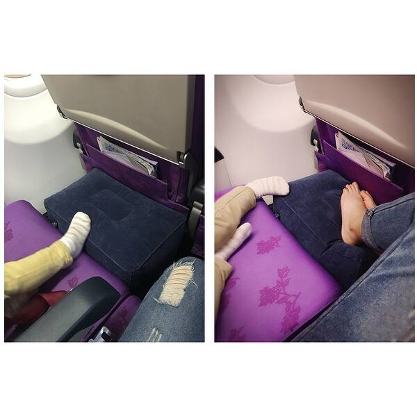 Shop Inflatable Travel Footrest Leg Rest Travel Pillow Kids