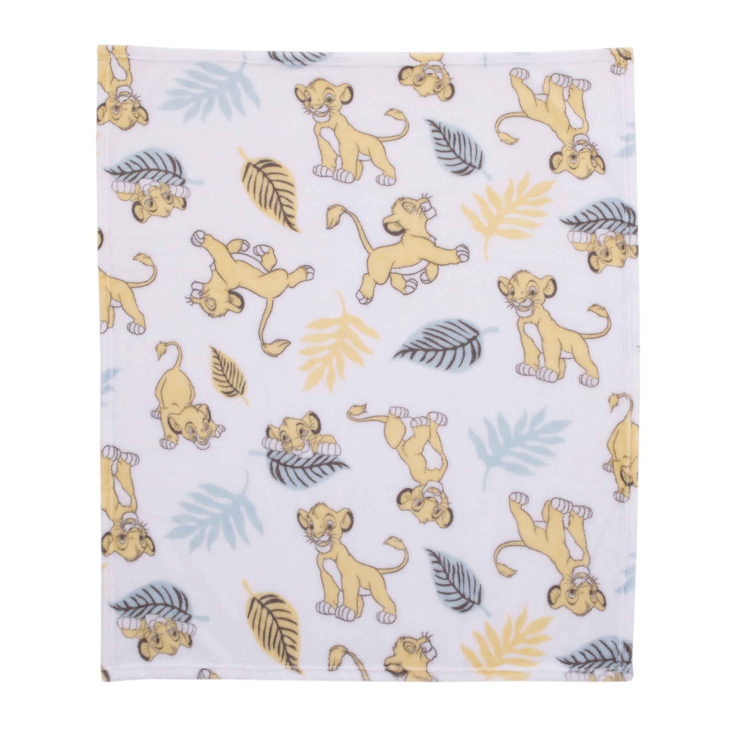 Disney Lion King Baby Blanket White