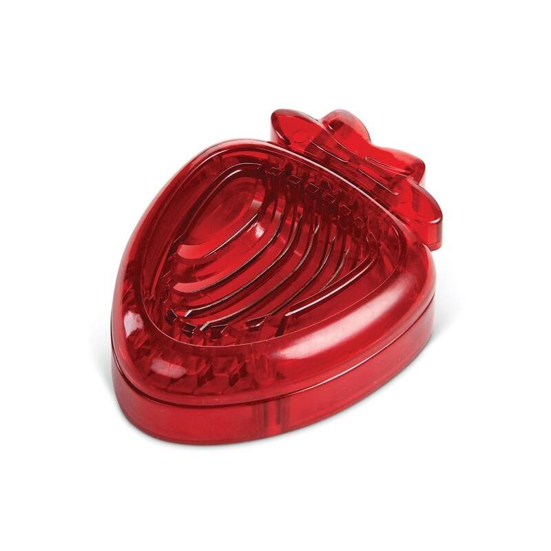 HIC Stainless Steel Blade Strawberry Slicer - Quickly Cut Uniform Slices
