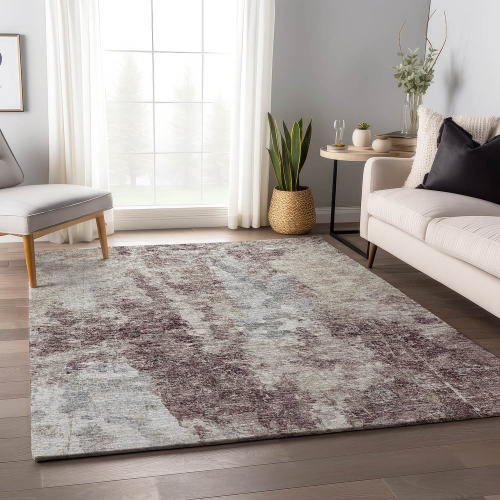 Premium Washable Super Soft Abstract Contemporary Mayfield Rug