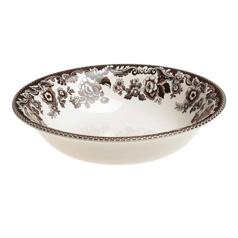 Spode Set of 4 Delamere Ascot Cereal Bowls - 8 in