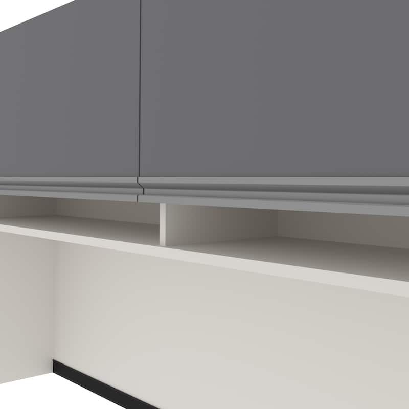 Bestar Connexion 71W Hutch for Narrow Desk Shell by Bestar