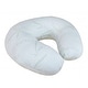 preview thumbnail 1 of 3, Bamboo Soft Plush Comfortable Baby Breastfeeding Nursing Travel Pillow - White - 21.6" x 17.7" x 5.5" inches 21.6" x 17.7" x 5.5" inches - White