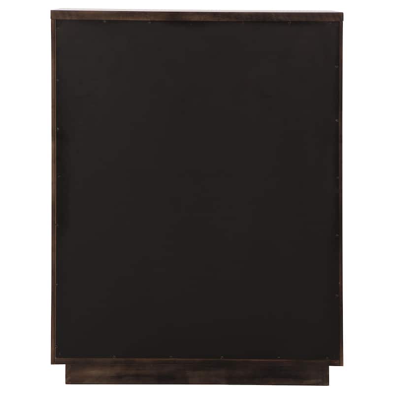 Terrace 5-drawer Chest of Drawers Ash Brown