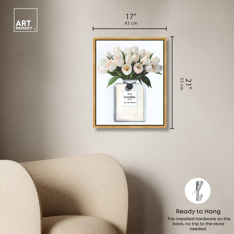 Doll Memories - Floral Happiness Canvas by Art Remedy