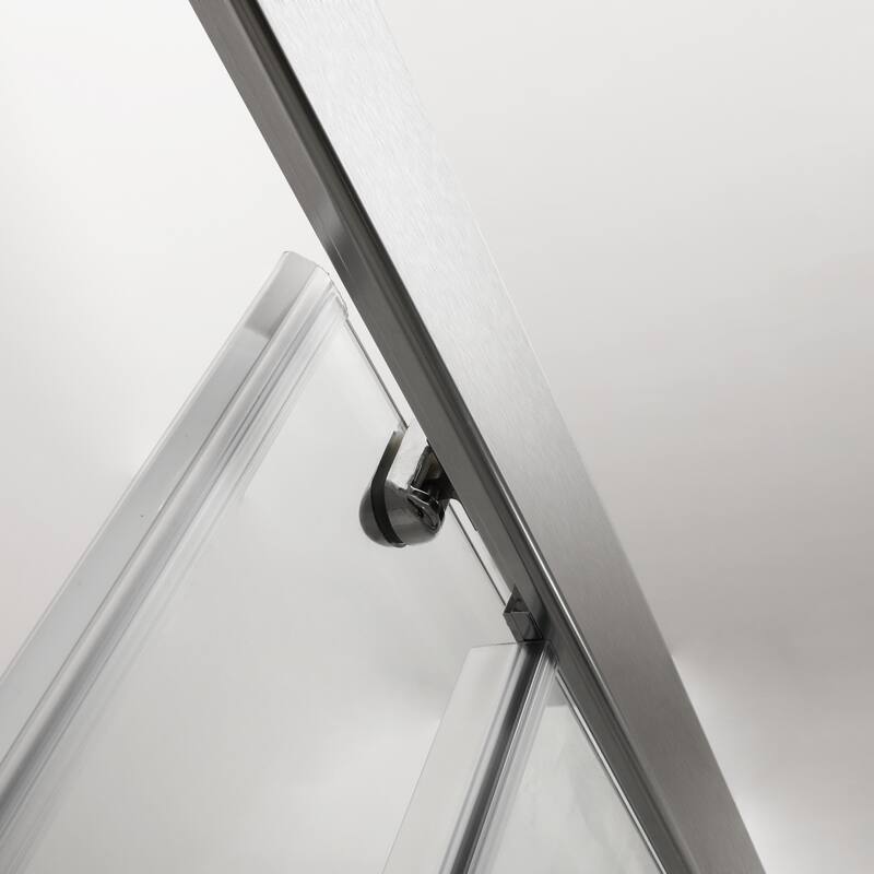 Shower Door Single Sliding Bypass Shower Enclosure