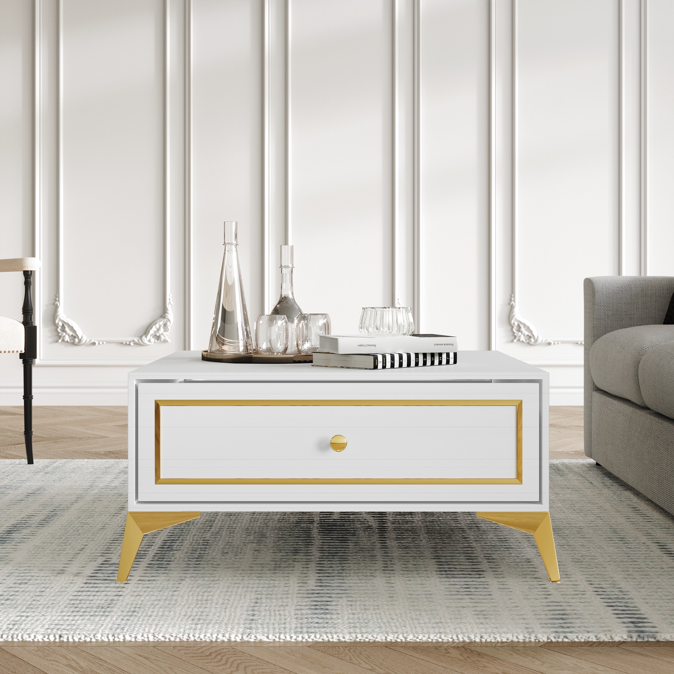 CraftPorch Contemporary Coffee Table
