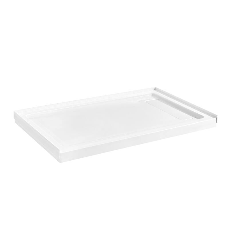 OVE DECORS Adena White Shower Base 60x36 in white