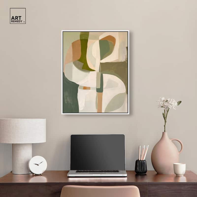 Soft Reverberations I Canvas by Art Remedy
