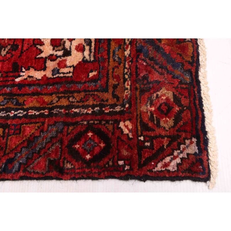 ECARPETGALLERY Hand-knotted Andelz Dark Navy Wool Rug - 3'1 x 10'6