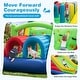 preview thumbnail 6 of 5, Inflatable Obstacle Course Bounce House with Dual Slides and Tunnels without Blower - Multi