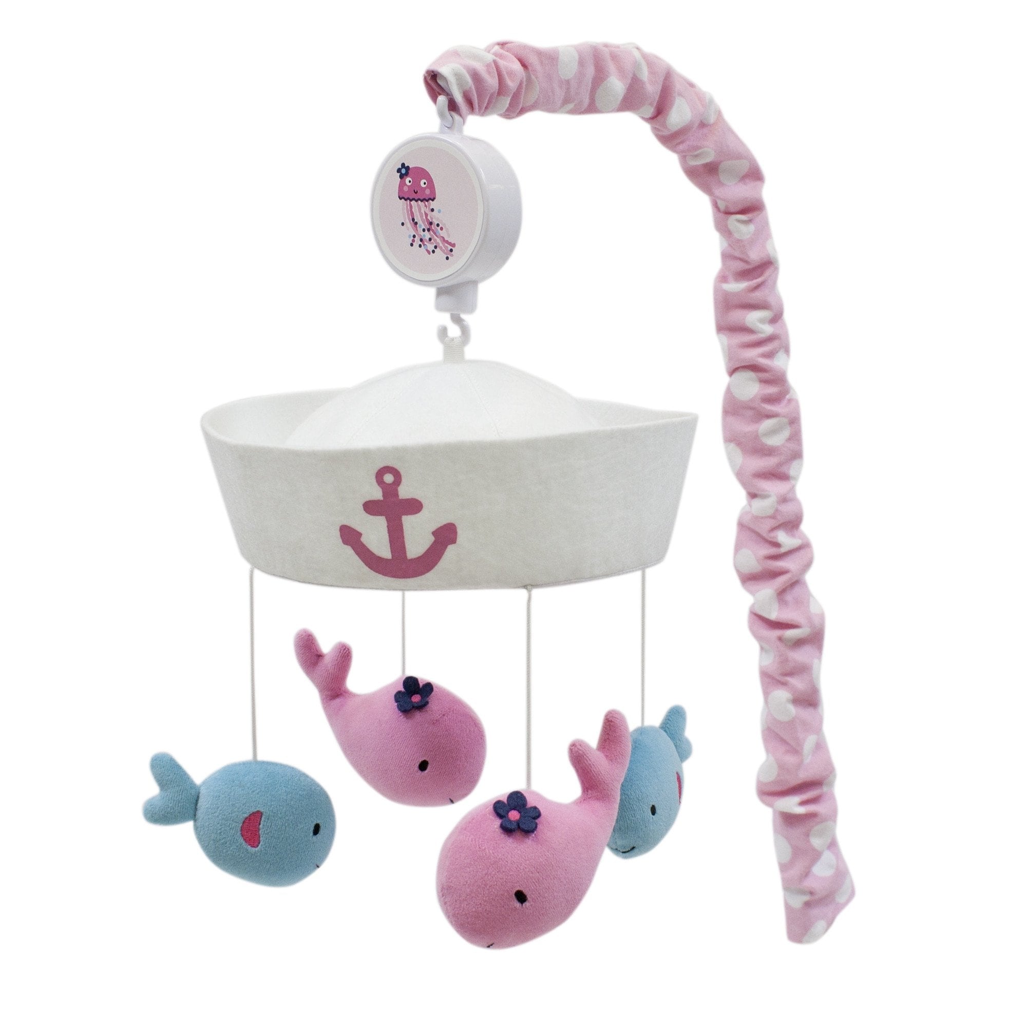 Shop Lambs Ivy Splish Splash Pink White Blue Nautical Whale